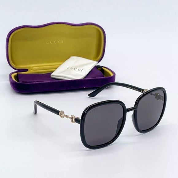 Sale! New Gucci Women\'s 57mm Black Sunglasses! main image 5